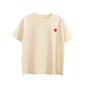 Boys and Girls’ Flower Embroidered T-shirt in European and American Style