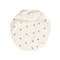 Baby Printed Pattern Covered Button Design Pure Cotton Bibs