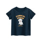 Boys’ Puppy Cartoon and Letters Print T-shirt in European and American Style