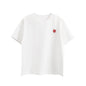 Boys and Girls’ Flower Embroidered T-shirt in European and American Style