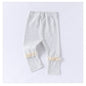 Children’s Spring Lace Trim Attached Breathable Pants for Girls – Home Trousers